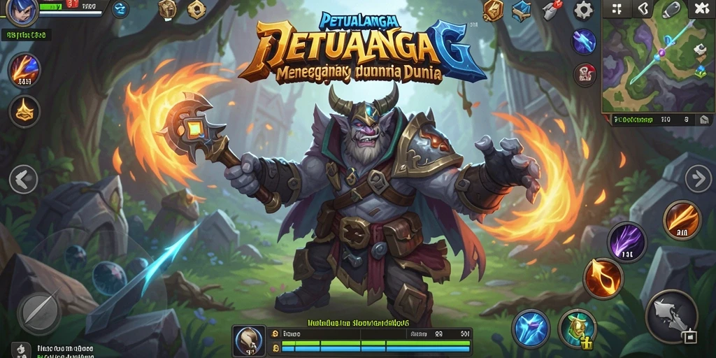 Screenshot menyajikan momen seru di dunia ARPG 8II.