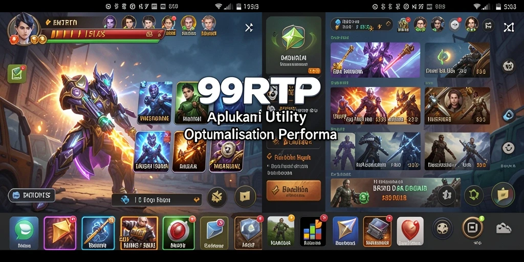 Tampilan utama 99RTP yang sederhana dan informatif.