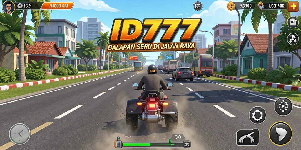 Gameplay balap intens dengan mobil yang bervariasi.