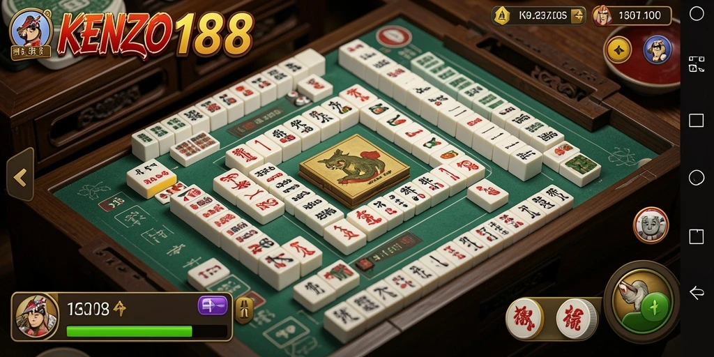 Tampilan gameplay KENZO188 yang menarik dan interaktif.
