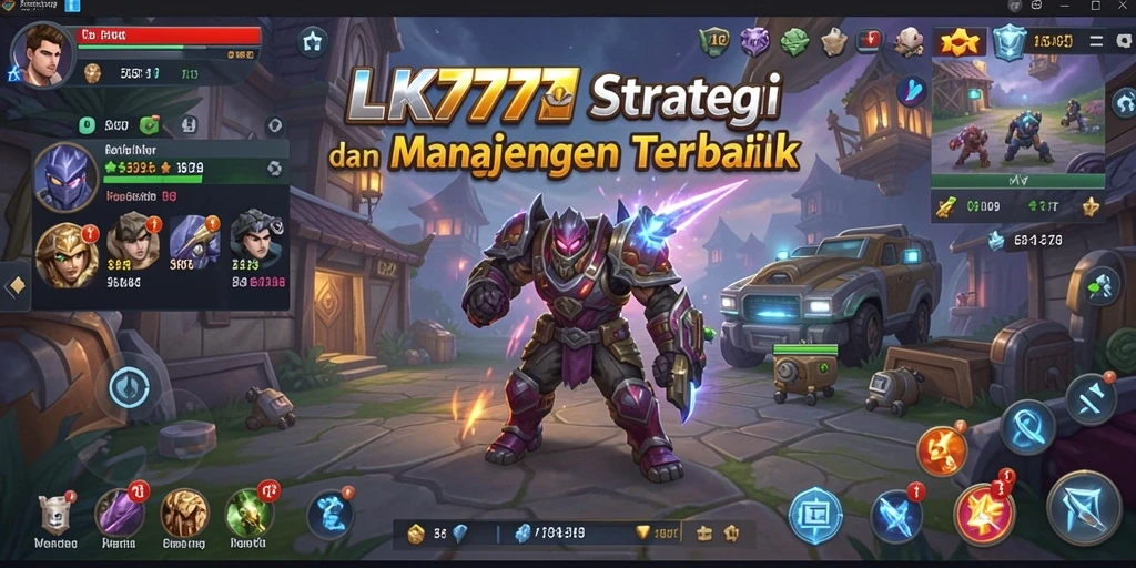Tampilan gameplay seru dan strategi di LK777.