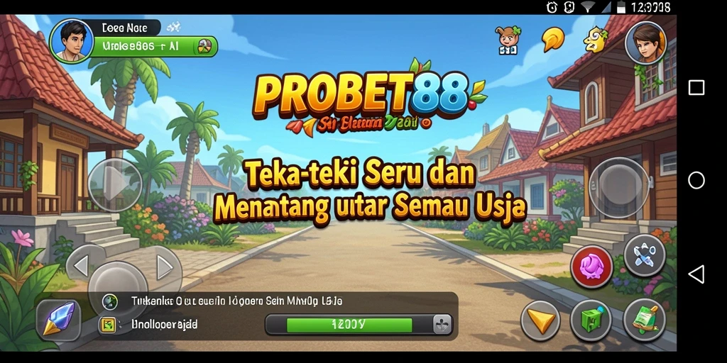 Tampilan gameplay seru dengan beragam teka-teki menantang di PROBET88.