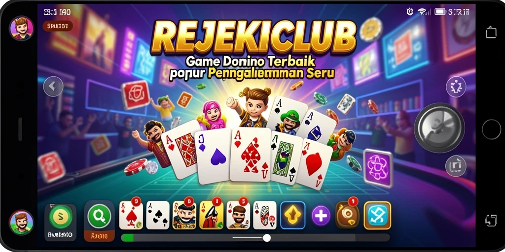 Tampilan gameplay seru dan interaktif dari REJEKICLUB.